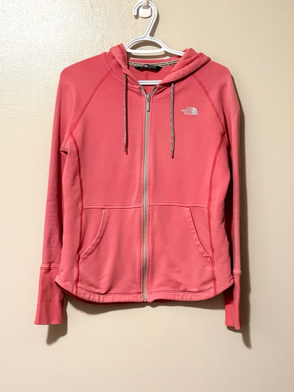The North Face Coral Zip Hoodie with Drawstring